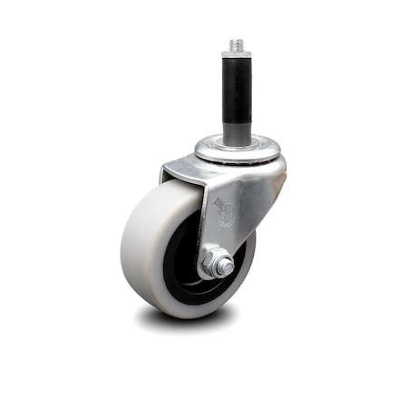 Service Caster 2 Inch Thermoplastic Rubber Wheel 7/8 Inch Expanding Stem Caster SCC SCC-EX05S210-TPRS-78